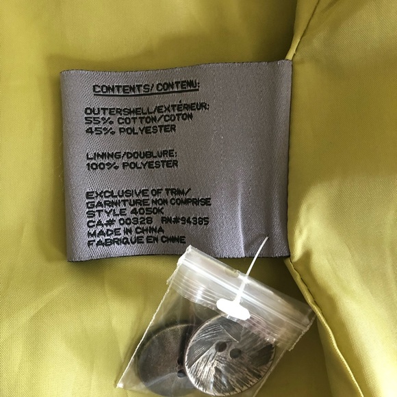 🍃💕NWT Gorgeous Ruffle Trench Coat - Picture 5 of 5